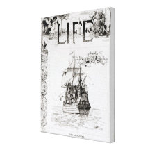 El Mayflower, portada de 'Life Impresión En Lona