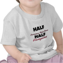 El medio doctor Half Vampire de sala de urgencias Camisetas