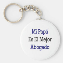 EL Mejor Abogado del Es de la papá del MI Llaveros Personalizados