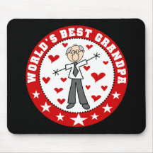 El mejor abuelo Mousepad del mundo Tapetes De Ratón