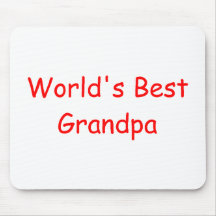 El mejor abuelo Mousepad del mundo Tapete De Ratón