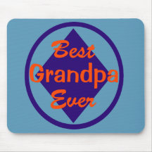 El mejor abuelo nunca Mousepad Tapetes De Ratón