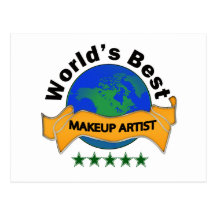 El mejor artista del maquillaje del mundo tarjeta postal