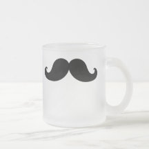 EL MEJOR BIGOTE NEGRO TAZAS DE CAFÉ