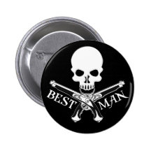 El mejor botón del hombre del pirata pins