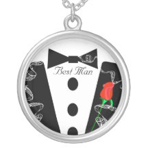 El mejor collar del lazo negro del hombre