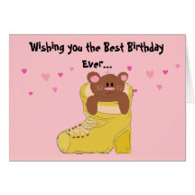 El mejor cumpleaños nunca felicitacion 