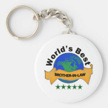 El mejor cuñado del mundo llaveros personalizados