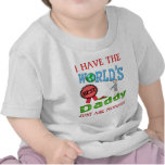 El mejor día de padre del papá camisetas