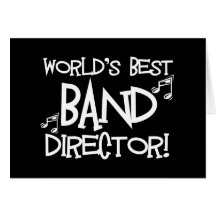 El mejor director de la banda del mundo felicitaciones