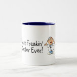 El mejor doctor Ever de Freakin Taza De Café