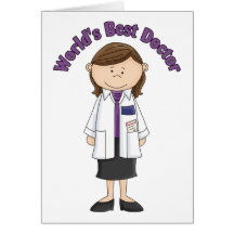 El mejor doctor Woman del mundo Tarjeton