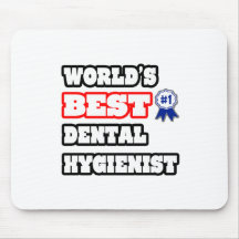 El mejor higienista dental del mundo tapetes de raton