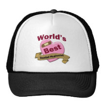 El mejor higienista dental del mundo gorros bordados