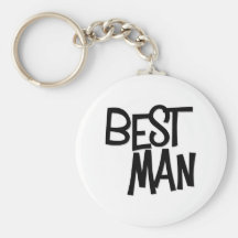 El mejor hombre del inconformista llavero personalizado