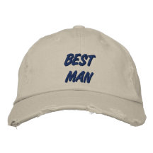 El mejor hombre gorra de béisbol bordada