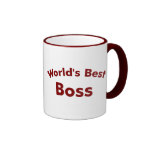 El mejor jefe del mundo tazas
