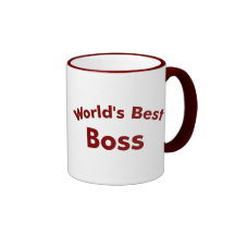 El mejor jefe del mundo tazas