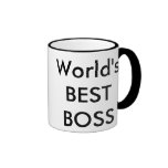 el mejor jefe del mundo tazas
