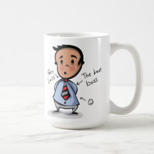 El mejor jefe taza de café