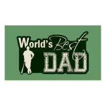 El mejor papá del mundo; Béisbol Tarjeta De Visita