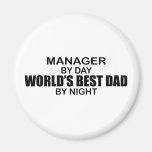 El mejor papá del mundo - encargado iman para frigorífico