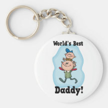 El mejor papá del mundo llavero personalizado