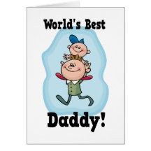 El mejor papá del mundo tarjeta
