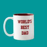 El mejor papá del mundo tazas