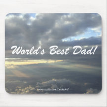 "El mejor papá" Mousepad del mundo Alfombrilla De Ratones