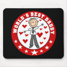 El mejor papá Mousepad del mundo Tapetes De Raton