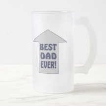 ¡EL MEJOR PAPÁ NUNCA! Taza de cerveza