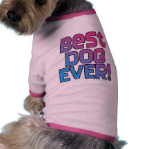 El mejor perro nunca camisa de mascota