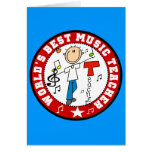 El mejor profesor de la música del mundo tarjeta