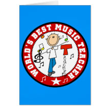 El mejor profesor de la música del mundo tarjeta