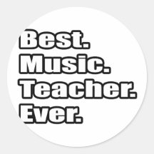 El mejor profesor de música nunca etiqueta