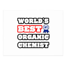 El mejor químico orgánico del mundo tarjeta postal