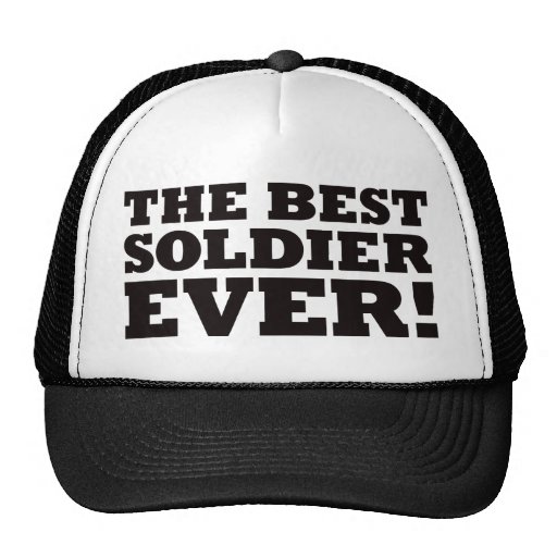 El mejor soldado nunca gorro