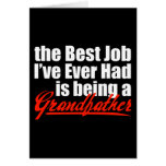 El mejor trabajo está siendo un abuelo tarjetas