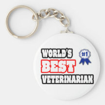 El mejor veterinario del mundo llaveros personalizados