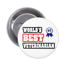 El mejor veterinario del mundo pin
