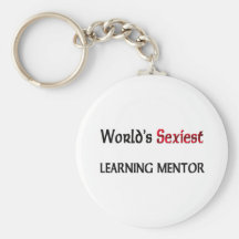 El mentor de aprendizaje más atractivo del mundo llavero personalizado
