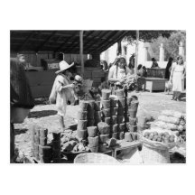 EL Mercado, San Cristobal de Las Casas Tarjeta Postal