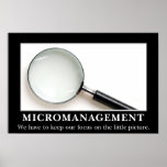 El Micromanagement es una estrategia acertada (l) Impresiones