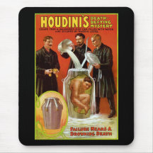 El misterio de Muerte-Desafío de Houdini Alfombrilla De Ratón