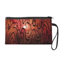 ¡El mitón abstracto del ámbar! bolsos clutch
