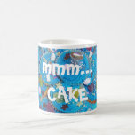 El mmm de las magdalenas azules….taza de la torta"