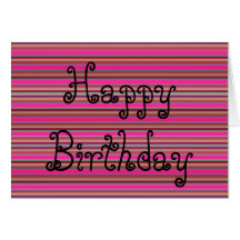El modelo de la tarjeta del feliz cumpleaños raya 