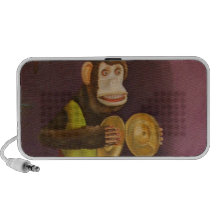 El mono ve el mono hacer mp3 altavoz