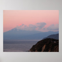 El monte Fuji Poster
